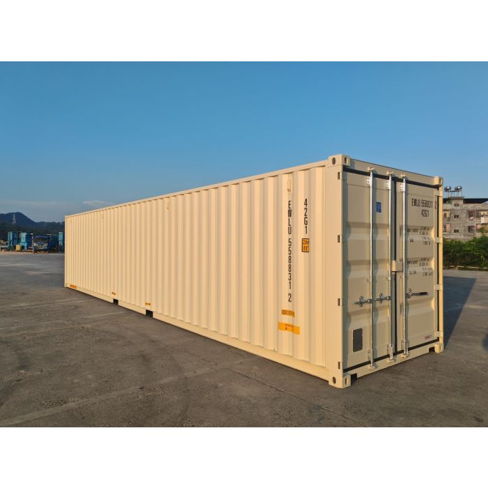 40' Single Trip (New), Standard Height, Beige in Color with