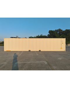 40&#039; Single Trip (New), Standard Height, Beige in Color with Forklift Pockets and Lockbox