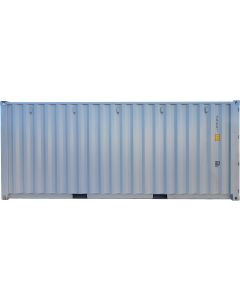 20&#039; Single Trip (New), Standard Height, LIght Gray in Color with Forklift Pockets and Lockbox